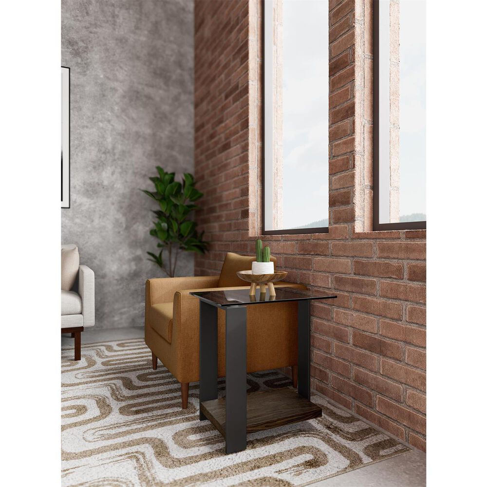 Shannon Hills Cortland Chairside Table in Saddle Oak, , large