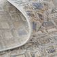 Feizy Laina Geometric 5" x 7"10" Beige and Gray Area Rug, , large