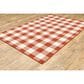 Oriental Weavers Meridian 5"3" x 7"6" Red Area Rug, , large