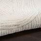 Nourison Pure Patterns Ivory and Grey 5"3" x 7"3" Area Rug, , large