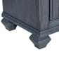 Legends Home Americana 2-Piece Executive Desk with Bookcase Pier Set in Corduroy Blue and Whiskey, , large