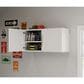 Sauder Wall-Mounted Upper Cabinet & Doors Bundle, , large