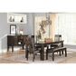 Ashley Haddigan Side Chair in Dark Brown, , large
