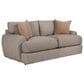 Bernhardt Cameron Stationary Loveseat in Beige and Tan, , large