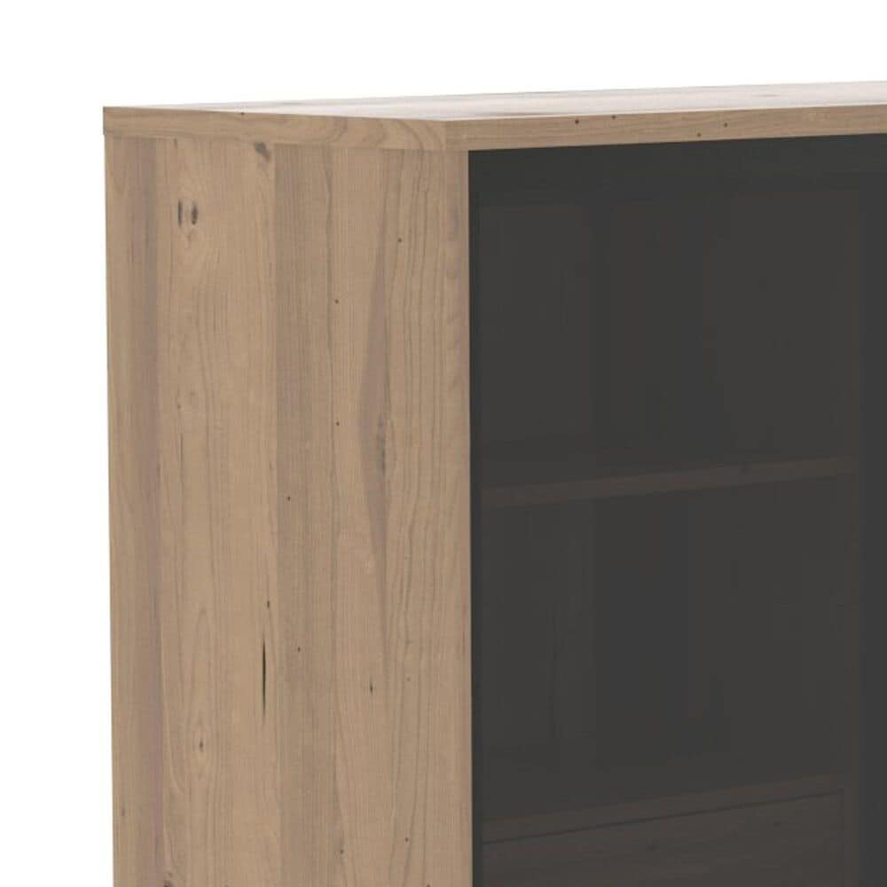 Declan Dining Loft 2-Door Buffet in Pecan Washed and Smoked, , large