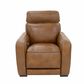 MotoMotion Zeppelin Leather Power Recliner in Venetian Honey, , large