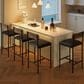 GARVEE 25.5" Bar Stool in Rustic Brown (Set of 4), , large