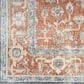 Nourison Astra Machine Washable ASW11 7"10" x 10" Denim and Multicolor Area Rug, , large