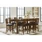 Ashley Ralene Counter Height Table in Burnished Dark Brown - Table Only, , large