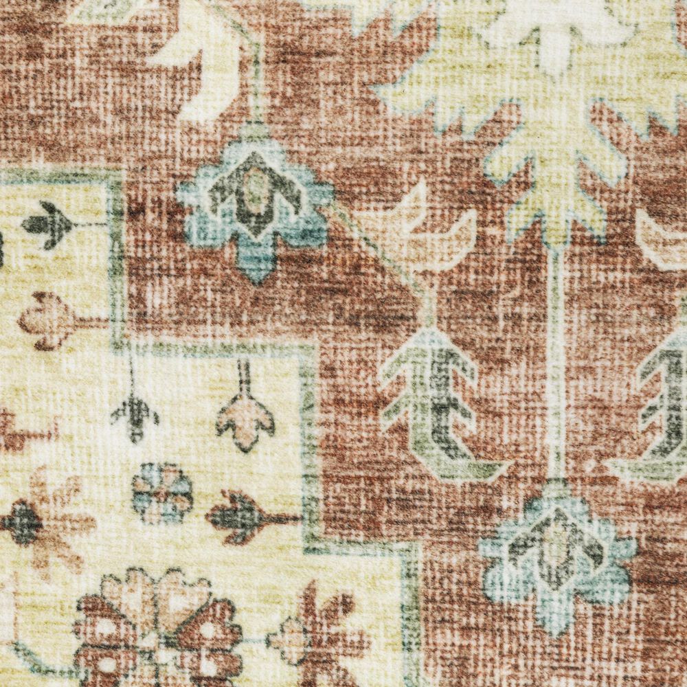 Oriental Weavers Sumter 2&#39; x 8&#39; Red and Ivory Runner, , large