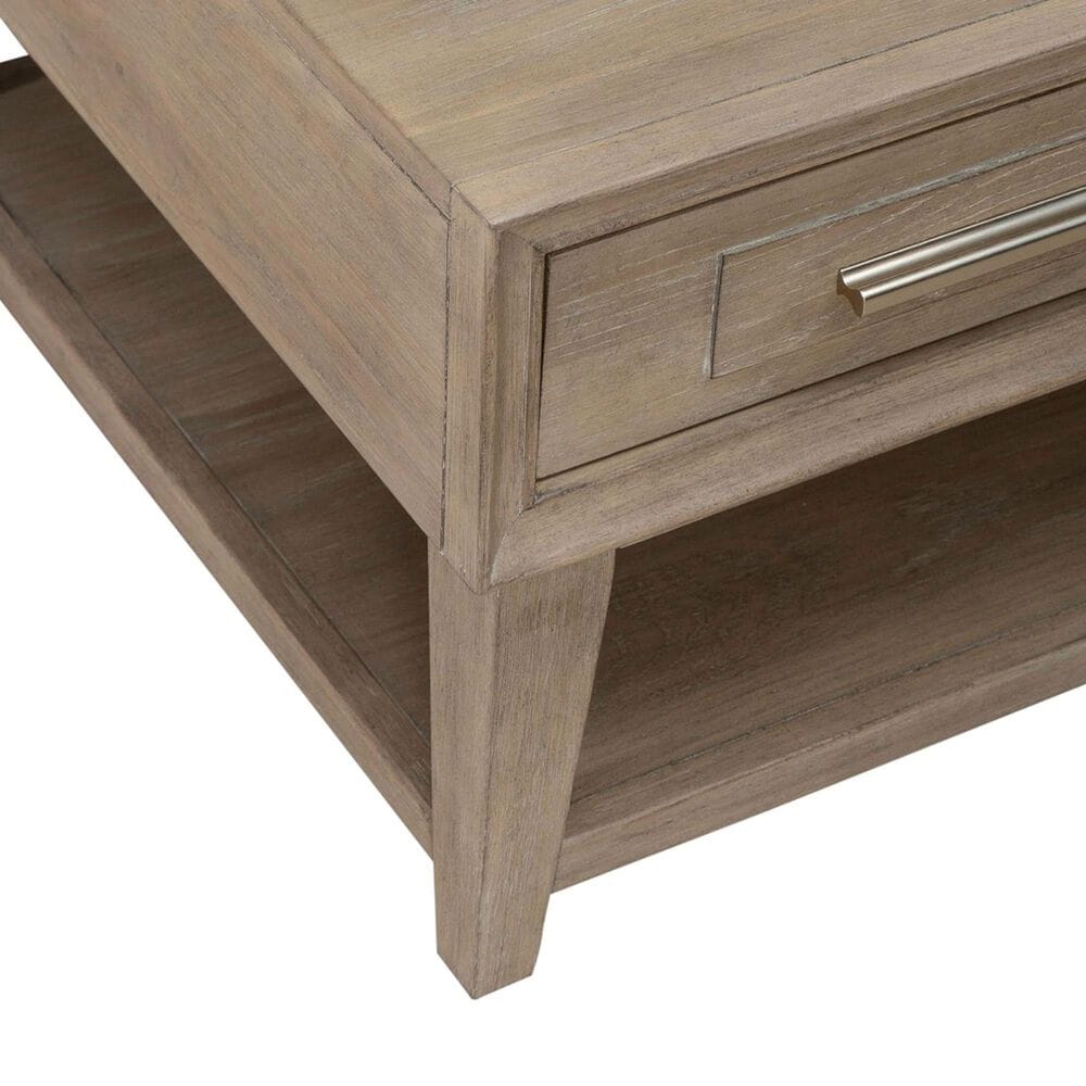 Belle Furnishings Brentwood 2-Drawer Cocktail Table in Sandstone, , large