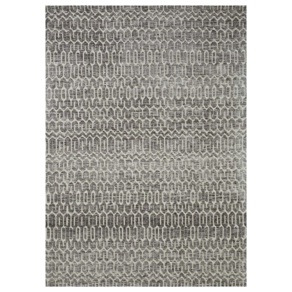 Loloi II Neda 9"3" x 13" Ivory and Charcoal Area Performance Rug, , large