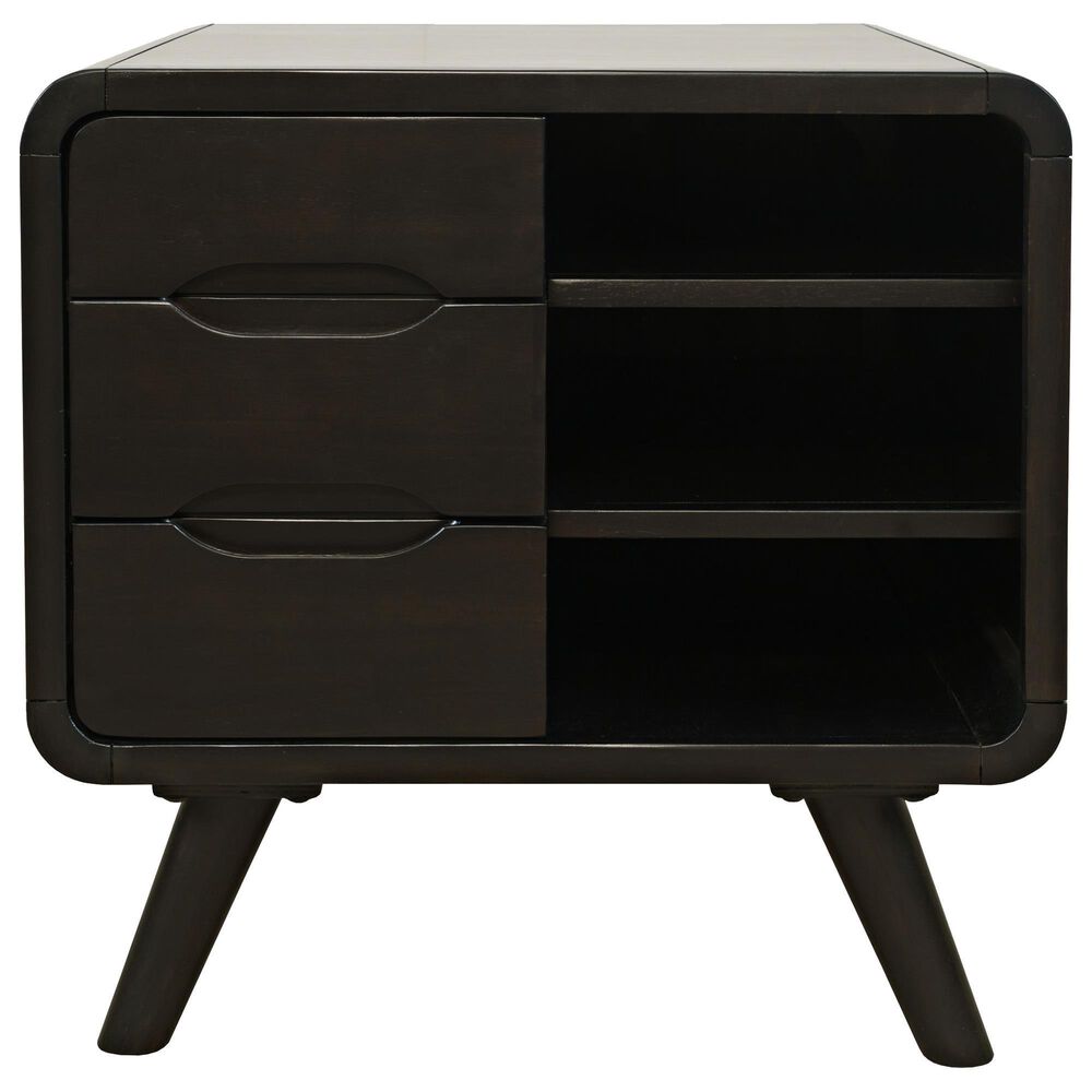 Waltham Marlowe End Table in Black, , large