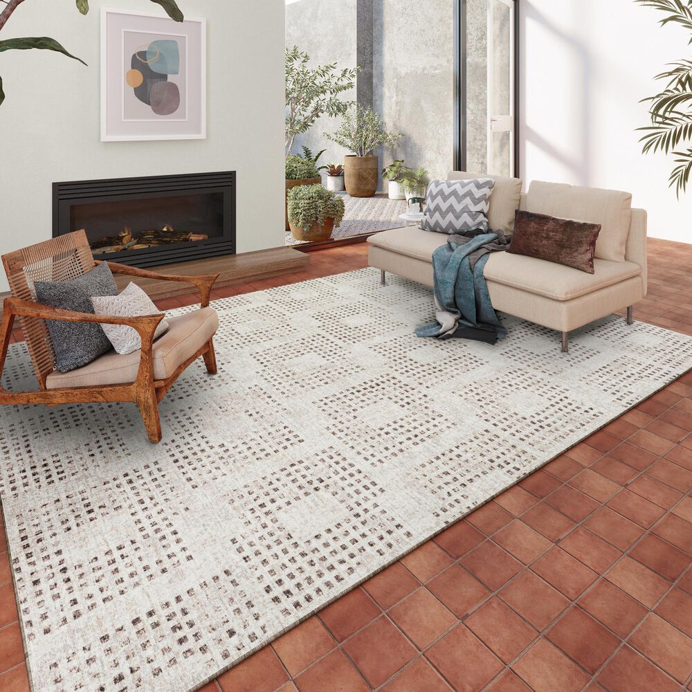 Dalyn Rug Company Delano 10&#39; x 14&#39; Ivory Indoor/Outdoor Area Rug, , large