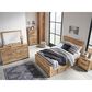 Ashley Hyanna Full Panel Bed with 1 Side Storage in Tan Brown, , large