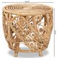 Baxton Studio Saranna End Table in Natural Brown, , large