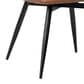 Blue Sun Designs Romano Swivel Dining Arm Chair in Brown Faux Leather, , large