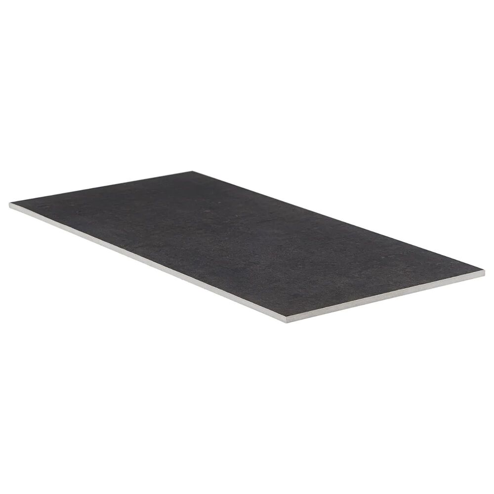 Soho Studio Brooklyn Black 12" x 24" Matte Porcelain Tile, , large