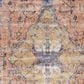 Feizy Percy 7"10" x 9"10" Rust and Blue Area Rug, , large