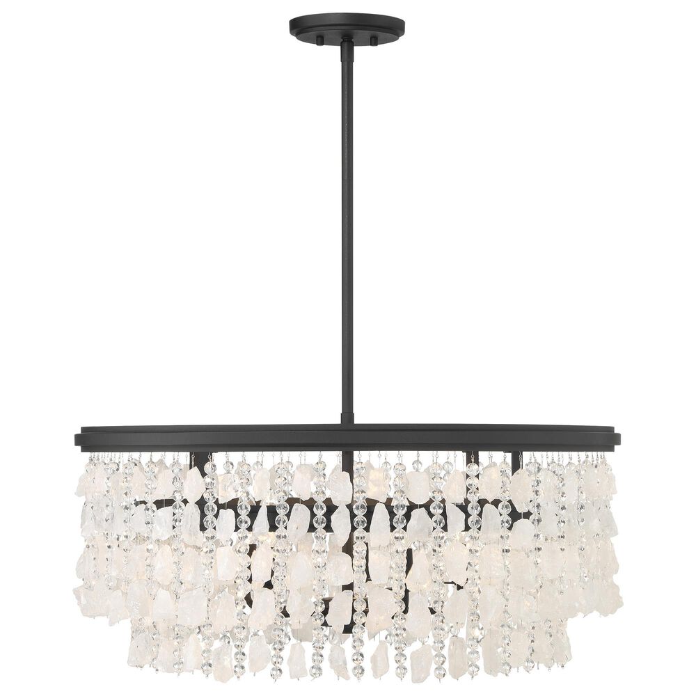 Minka-Lavery Shimmering Elegance 5-Light Chandelier in Sand Coal, , large