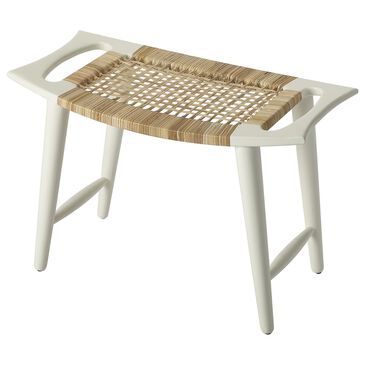 Butler Tristan 17" Stool in White, , large