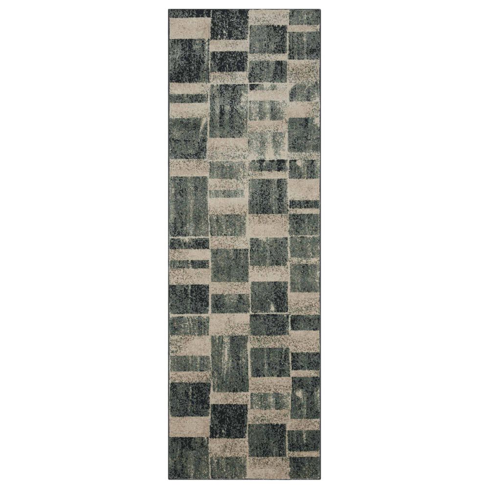 Loloi II Bowery 2'3" x 7'6" Storm and Sand Runner, , large