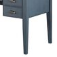 Wycliff Bay Fairmont 54" Half Pedestal Desk in Dusty Blue, , large