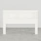 Lemoore Essential Full/Queen Bookcase Headboard in Rockport White, , large