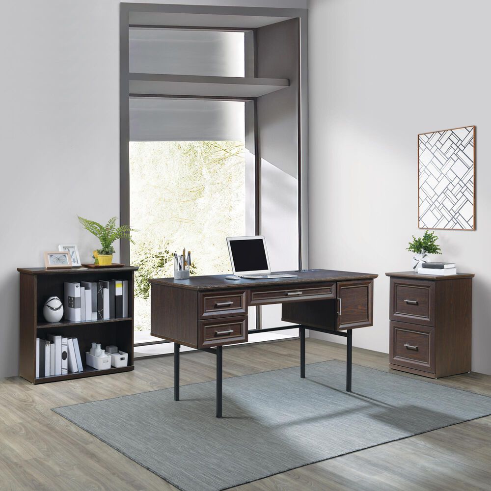 Valor Living Jefferson Executive Desk in Espresso, , large