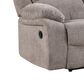 Furniture of America Hawkins 3-Piece Manual Reclining Living Room Set in Gray, , large