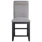 Steve Silver Yves 7-Piece Counter Dining Set in Rubbed Charcoal, , large