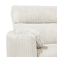Simeon Collection XL Power Glider Recliner in Mega Ivory, , large