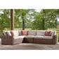 Ashley Dolan Creek 4-Piece Outdoor Sectional in Beige, , large