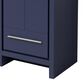 Lexora Home Lafarre 24" Single Bathroom Vanity in Navy Blue with 2 cm White Quartz Top and Rectangular Sink, , large