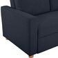 Lifestyle Solutions Tyler Convertible Sofa in Navy Blue, , large