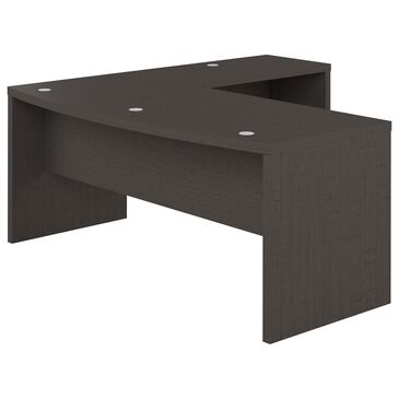 Bush Echo 72" L-Shaped Desk in Charcoal Maple, , large