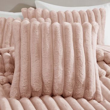 Hallmart Collectibles Ethan 20" x 20" Square Throw Pillow in Blush, , large
