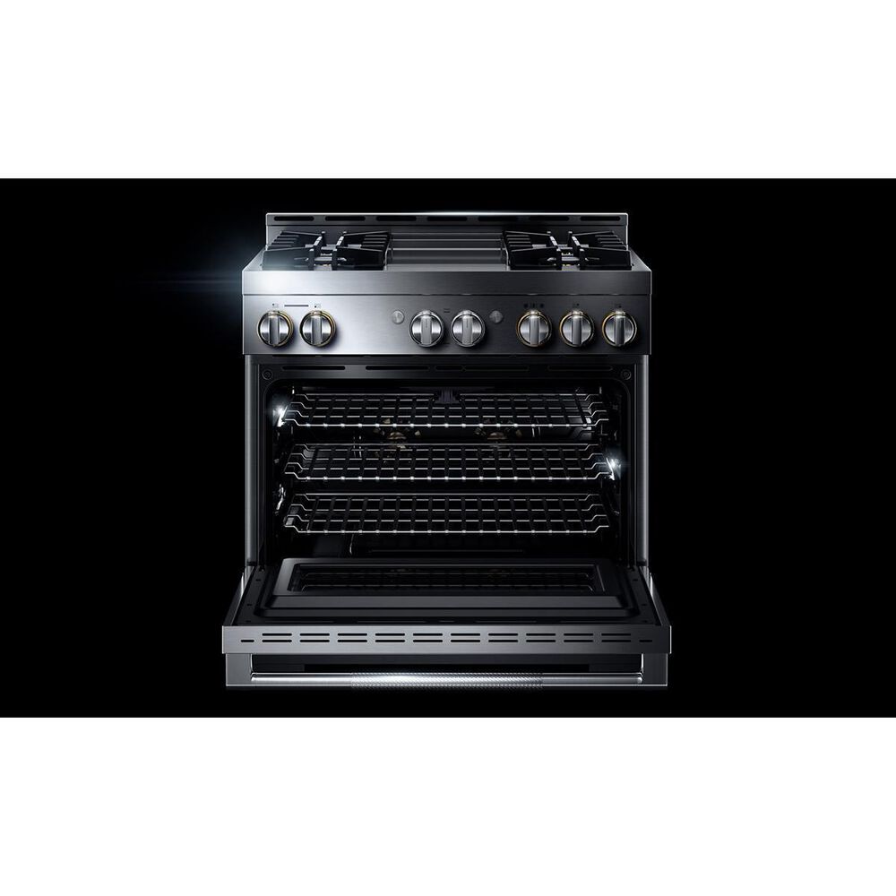 JennAir 36&quot; Gas Professional Range with Infused Griddle in Stainless Steel, , large