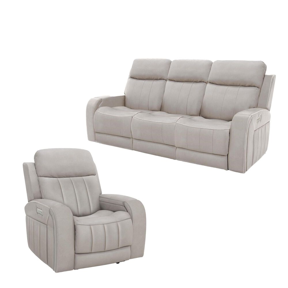 MotoMotion Power Reclining Sofa and Recliner, , large