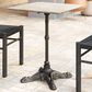 Zuo Modern Alfresco 24" Square Dining Table in Black and Gray - Table Only, , large