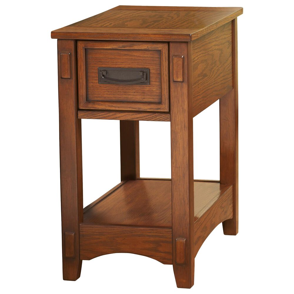 Ashley Breegin Chairside End Table in Brown, , large