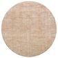 Surya Masterpiece MPC-2312 Beige, Tan and Medium Brown 6"7" Round Area Rug, , large