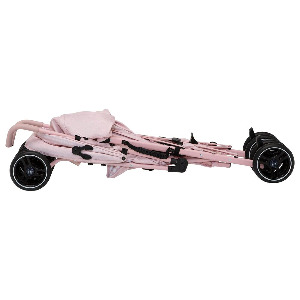 Delta Classic Stroller in Pink Stripes, , large