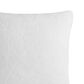 Sunday Citizen Cloud Silque 20" Square Throw Pillow in Clear White, , large