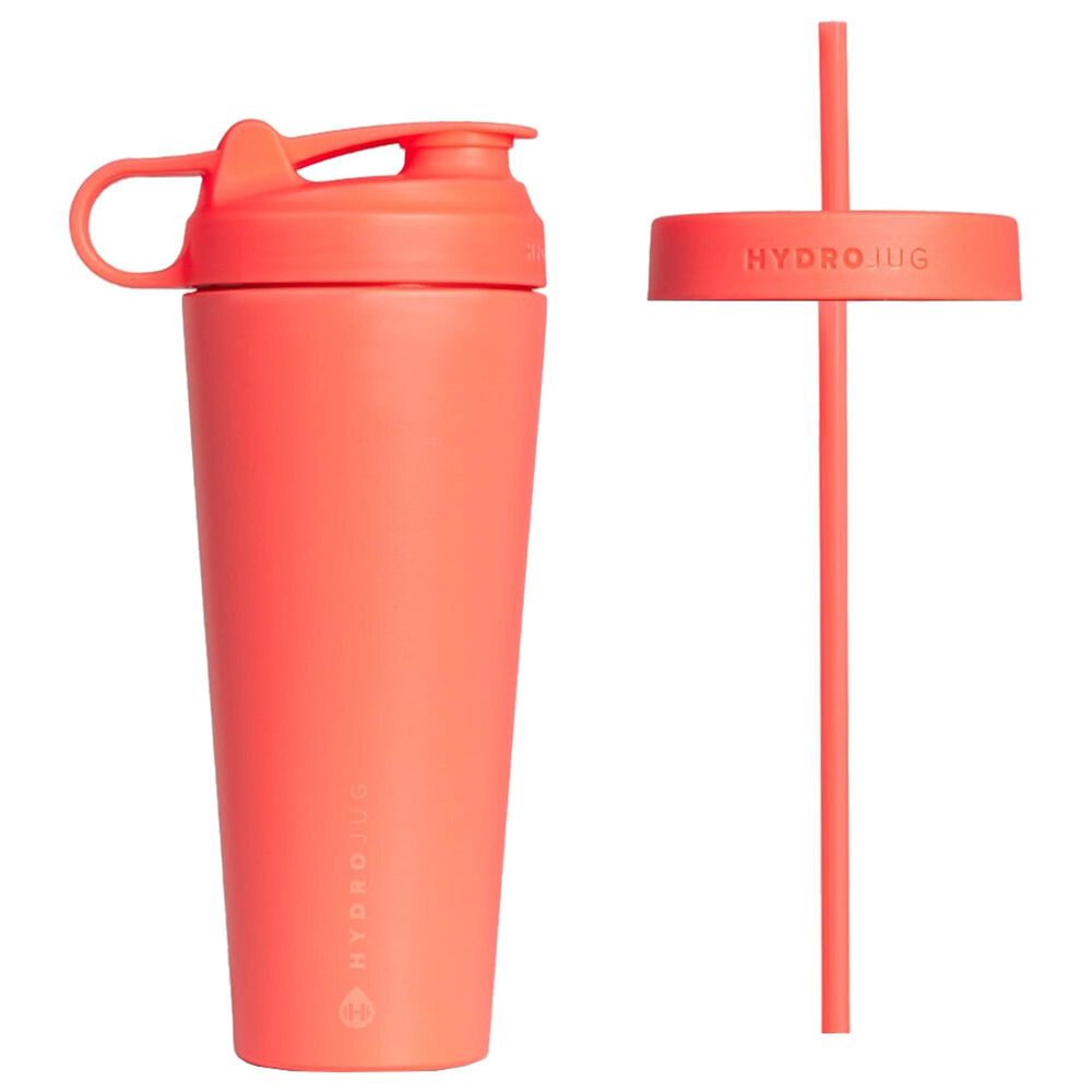 HydroJug 24 Oz Hydro SHKR Bottle with Lid in Neon Coral Shop NFM
