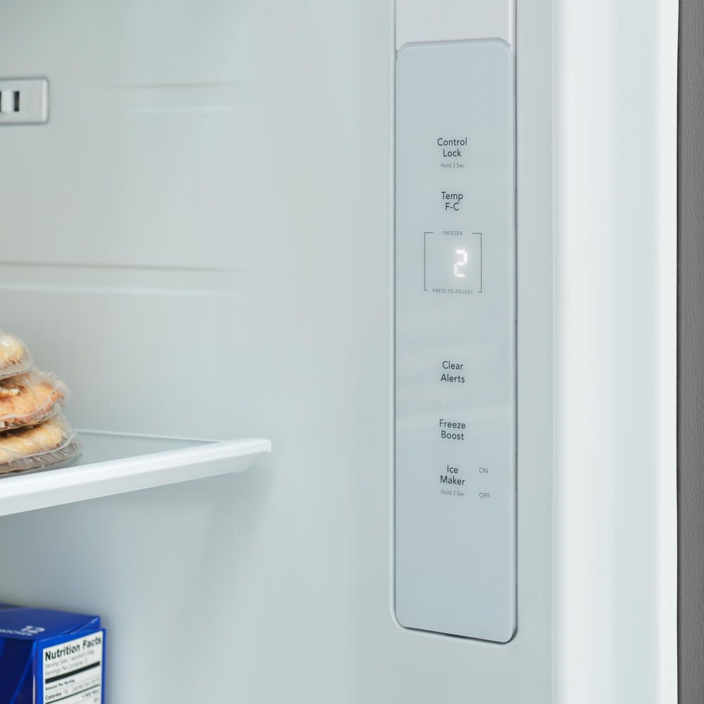 Frigidaire Gallery 2-Piece Kitchen Package with 19 Cu. Ft. Single Door Refrigerator and 19 Cu. Ft. Single Door Freezer in Stainless Steel, , large