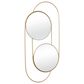 Maple and Jade 20" x 43" Wall Mirror in Matte Gold, , large