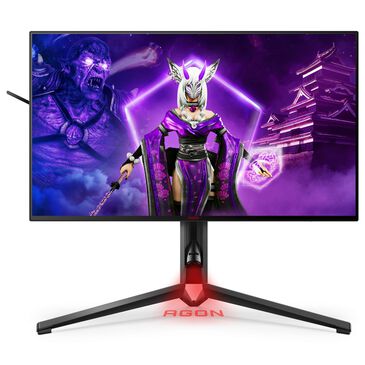 AOC 27" 4K Nano IPS UHD with HDR Gaming Monitor in Black and Red, , large
