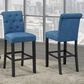 Brassex Tinga Barstool in Blue (Set of 2), , large