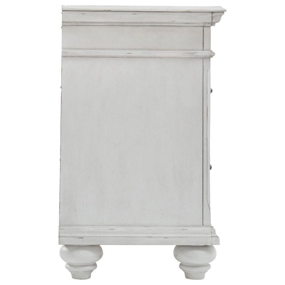 Ashley Kanwyn 5-Piece King Storage Bedroom Set in Whitewash, , large